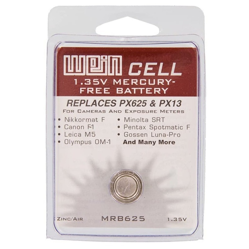 Wein Cell 1.35V Mercury Free MRB625 – Replaces PX625 Battery