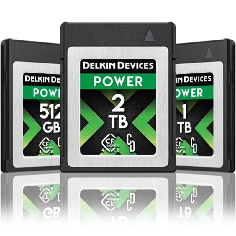 Delkin Devices POWER CFexpress Type B Memory Cards (Choose Speed and Size) Power 160GB
