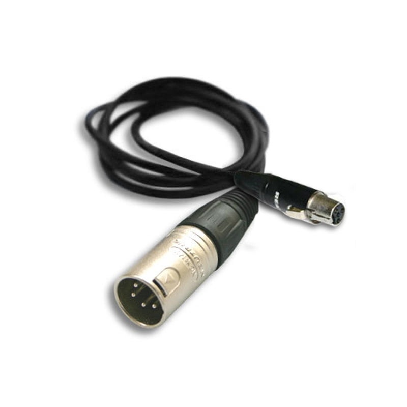 Hawk-Woods LA-55A XLR 4-pin (M) Mini XLR 4-pin (F) 75cm