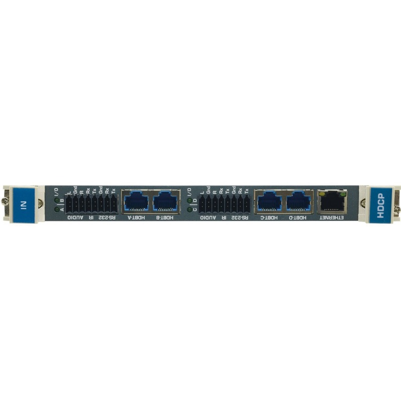Kramer Electronics DTAxr-IN4-F32 4-Channel 4K60 4:2:0 HDMI over Extended Reach HDBaseT Input Card
