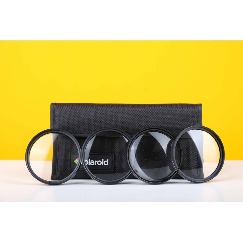 Polaroid 4 – Piece Close Up Camera Lens Filter Kit