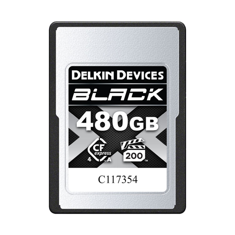 Delkin Devices 480GB BLACK CFexpress Type A 4.0 Memory Card