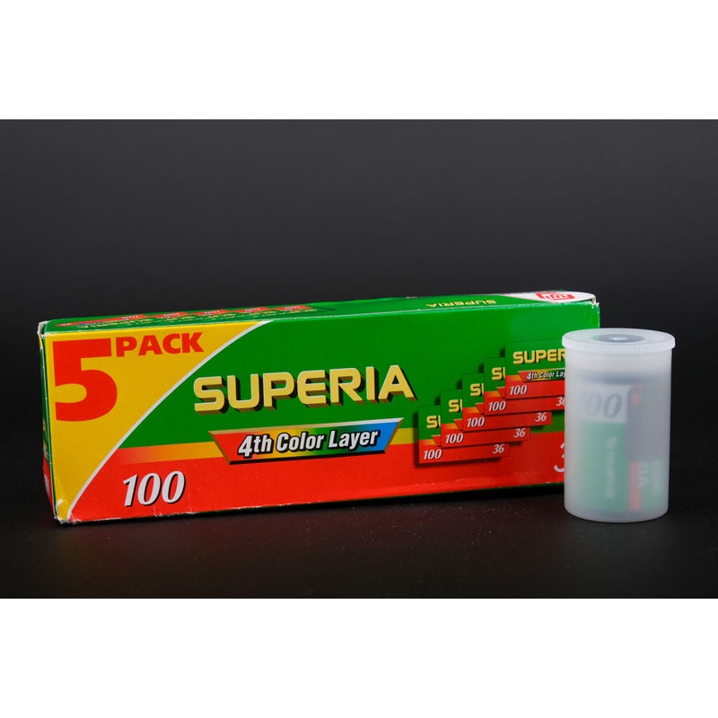 Fujicolour Superia 100 35mm Expired Film 24 Exposures