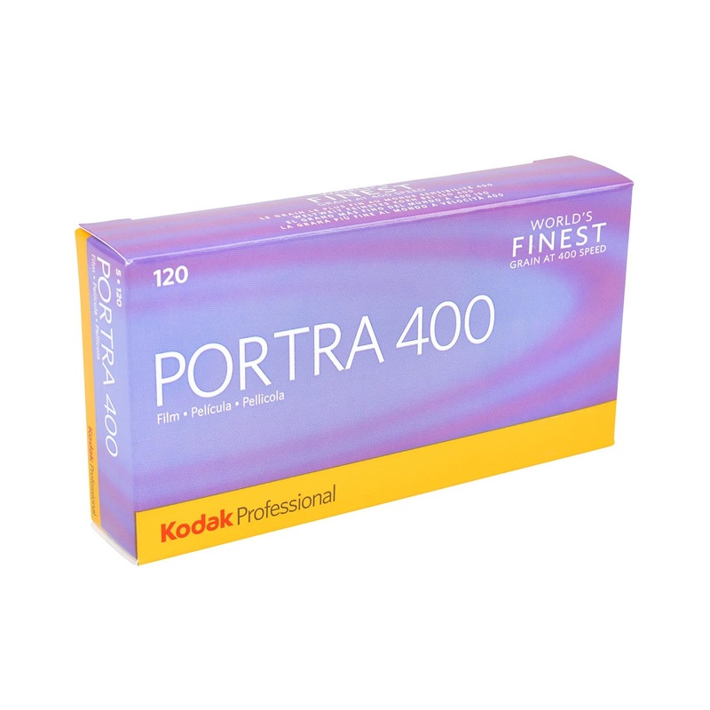 Kodak PORTRA 400 Color 120 Film – Box (5 Rolls)