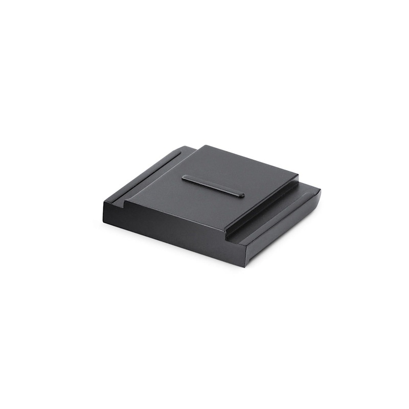Leica Hotshoe Cover – Black Aluminum- Black Anodized