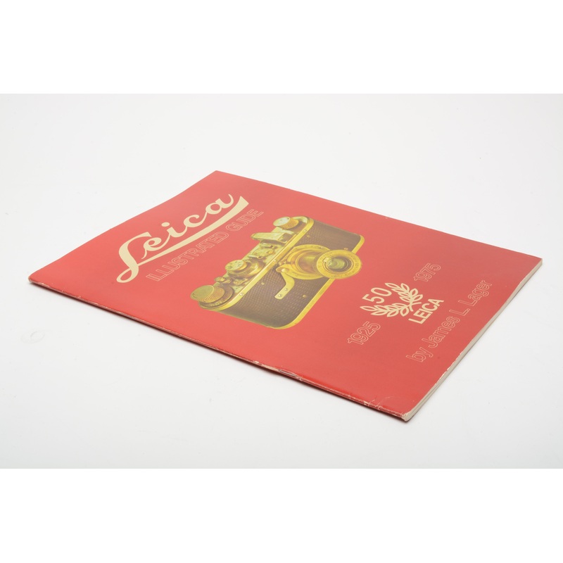 Leica Illustrated Guide book 1925-1975 by Lager, 63 pages, clean