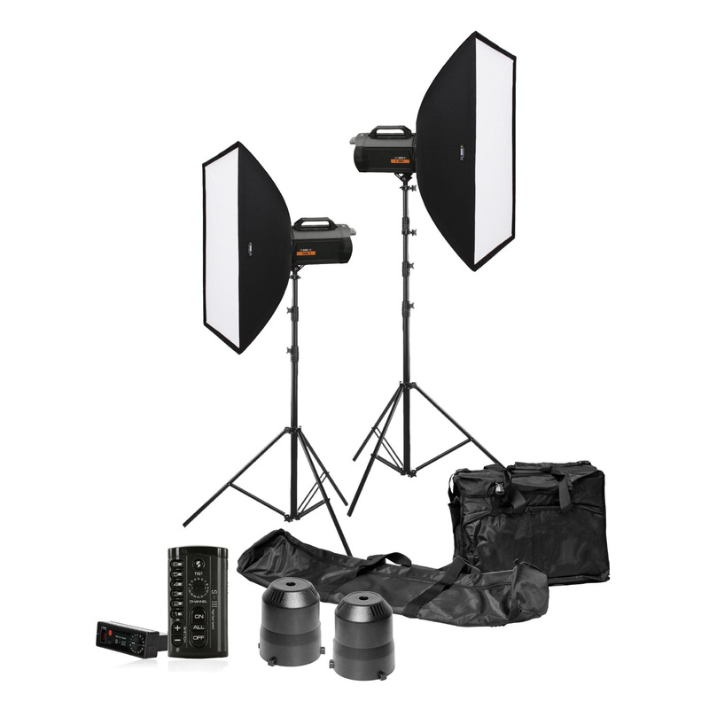 Rimelite Fame 400e Studio Flash Kit (400 watts) Studio Strobe Light