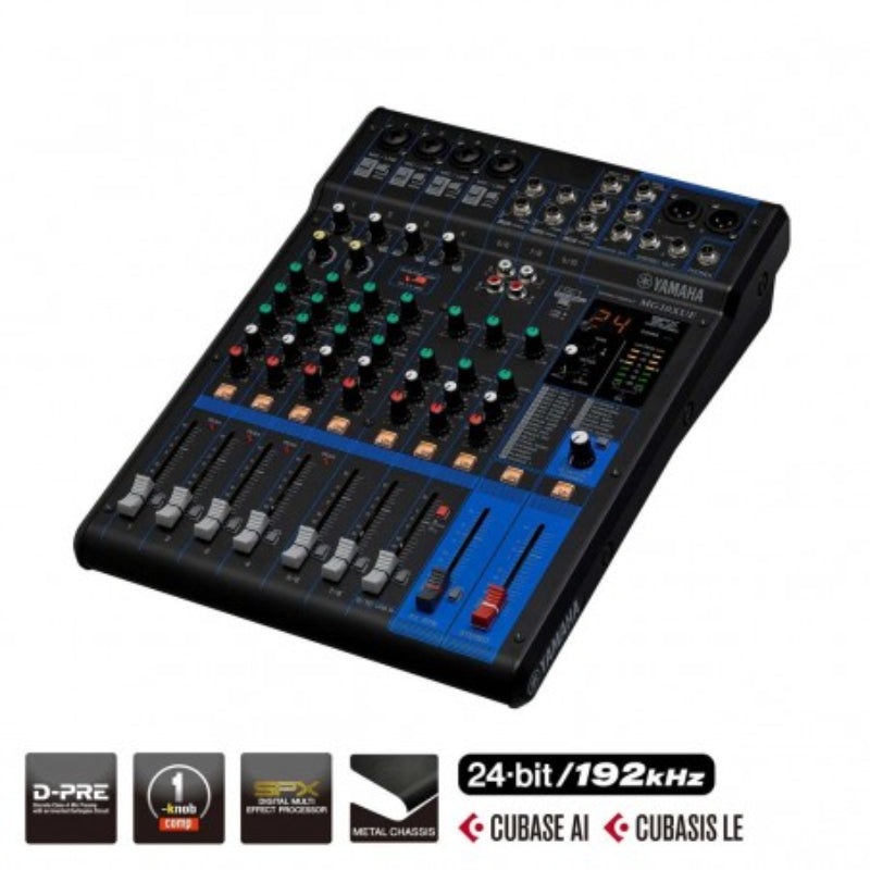 YAMAHA MG 10 XUF table de mixage 10 entres – 4 mono, 3 stro