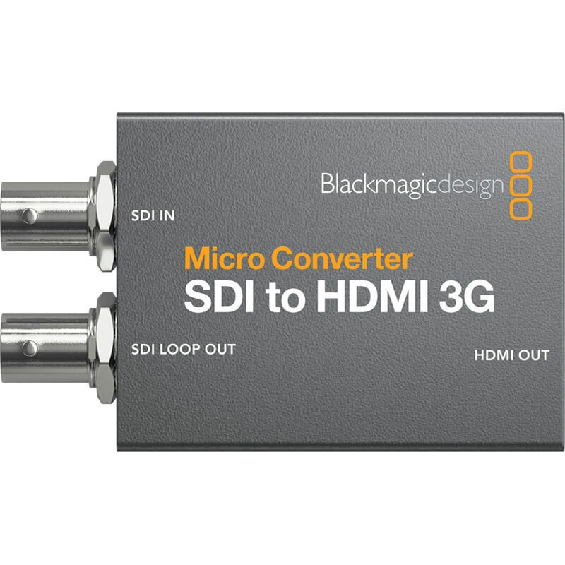 Blackmagic Design Micro Converter SDI to HDMI 3G – CONVCMIC/SH03G