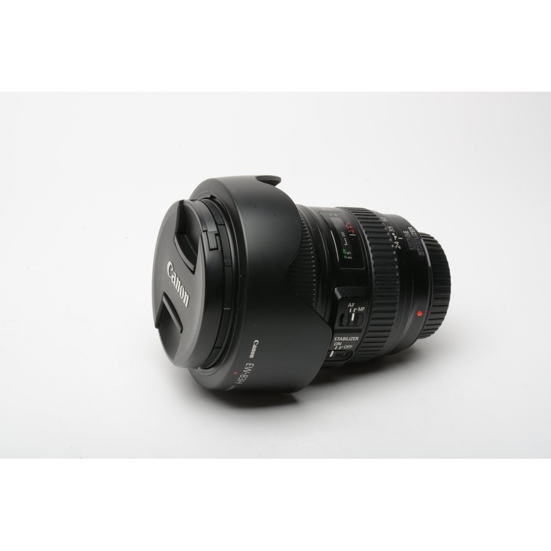 Canon EF 24-105mm f4 L USM Macro Zoom Lens, Hood, Canon UV, Mint-