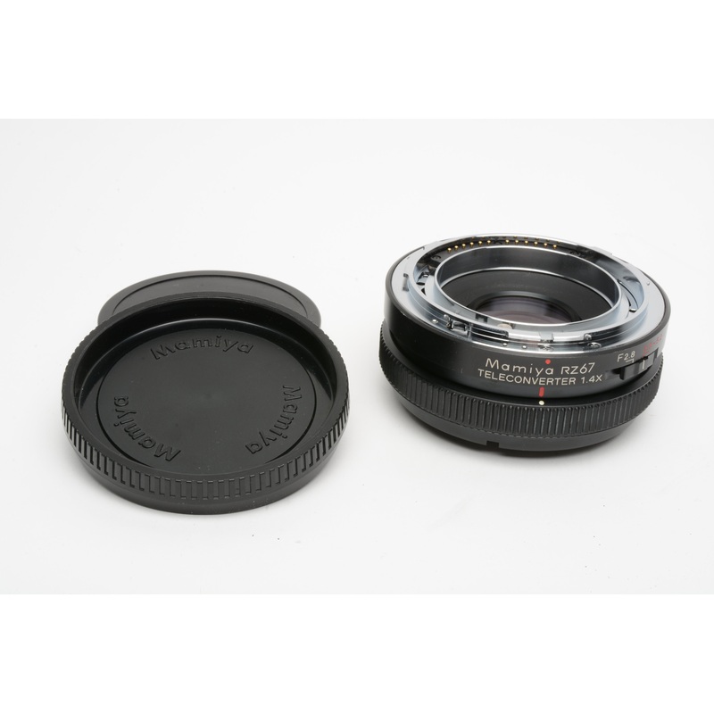 Mamiya RZ67 1.4X Teleconverter, Caps, Very clean!