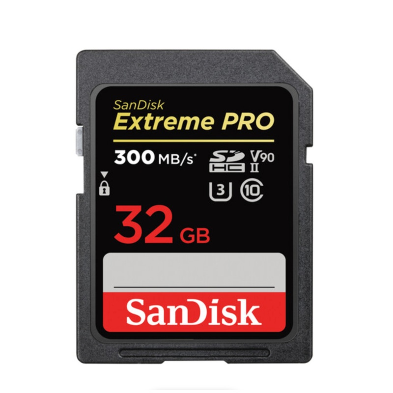 SanDisk 32GB Extreme PRO UHS-II SDHC Memory Card V90