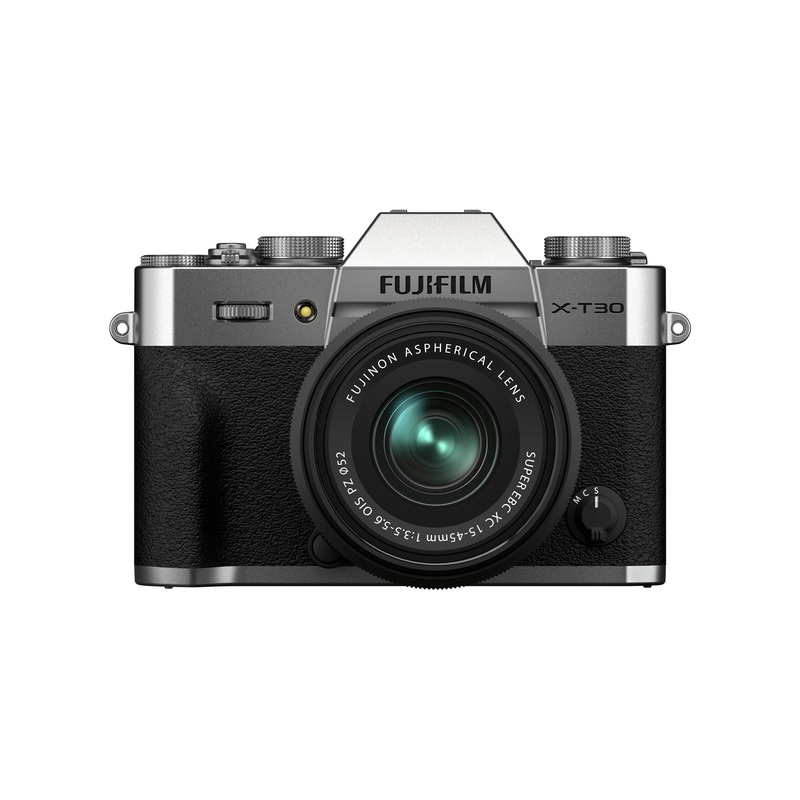 Cmara Fujifilm X-T30 II Mirrorless con Lente XC 15-45mm Plata