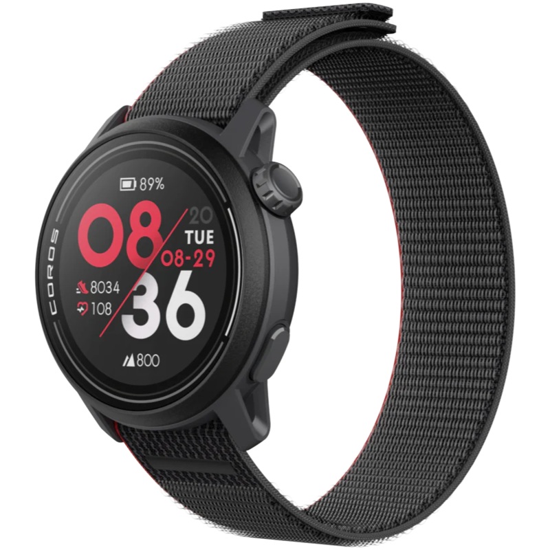 COROS Pace 3 GPS Running Sport Watch Nylon Black Ink