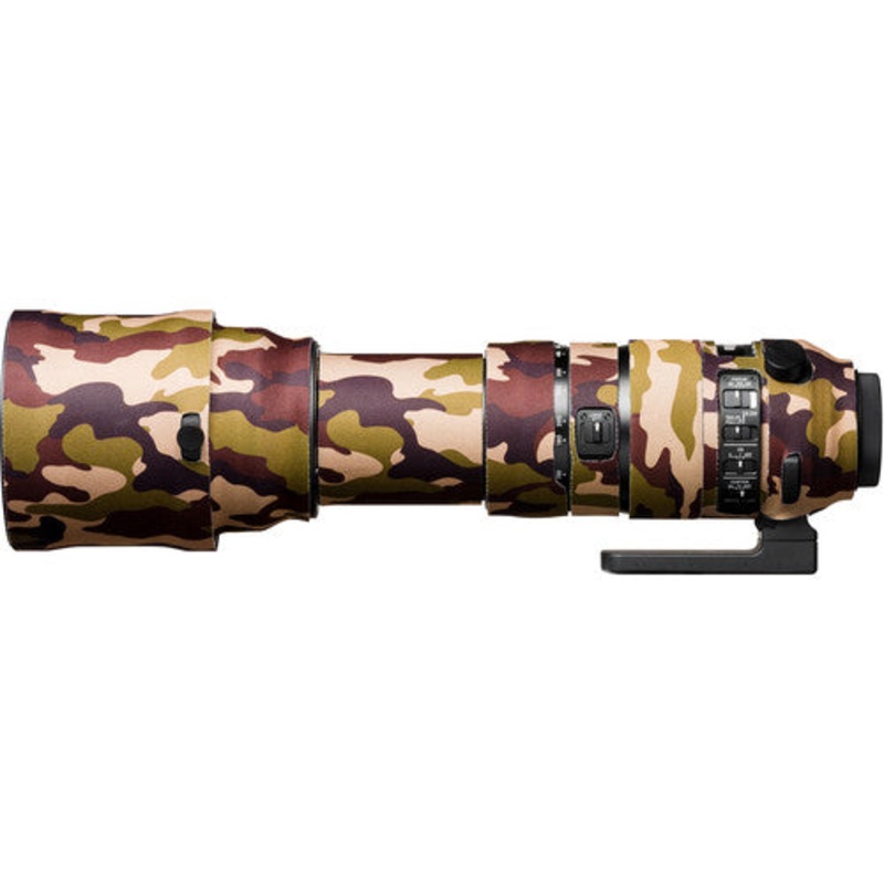 easyCover Lens Oak Neoprene Cover for Sigma 150-600mm F5-6.3 DG OS HSM Sport Lens (Brown Camouflage)