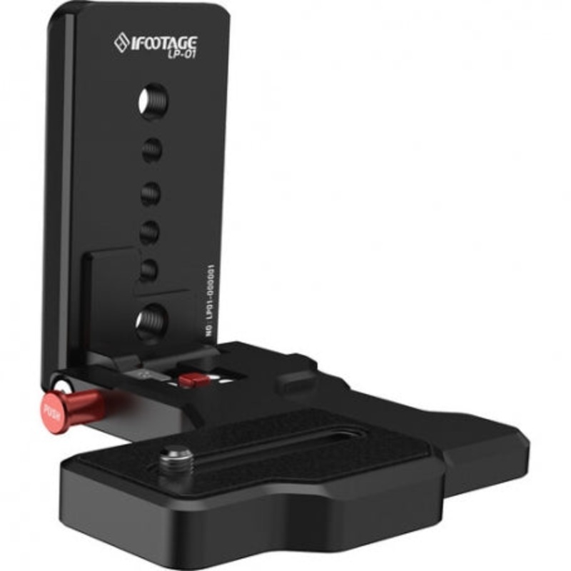 iFootage LP01 Semelle aluminium en L avec attache type 501