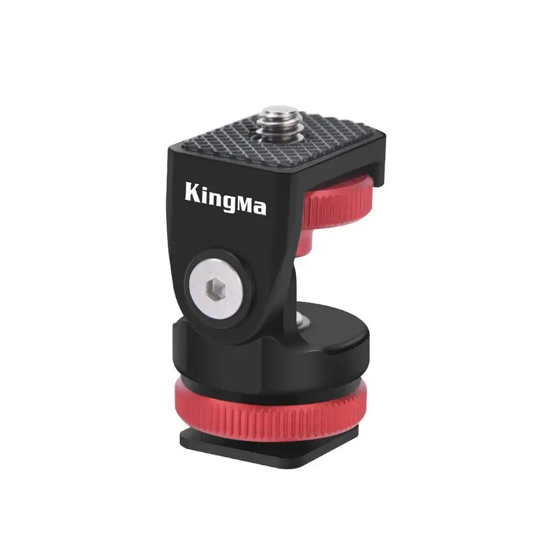 KingMa 360 Rotating Stabilizer Cold Shoe Mount Adapter