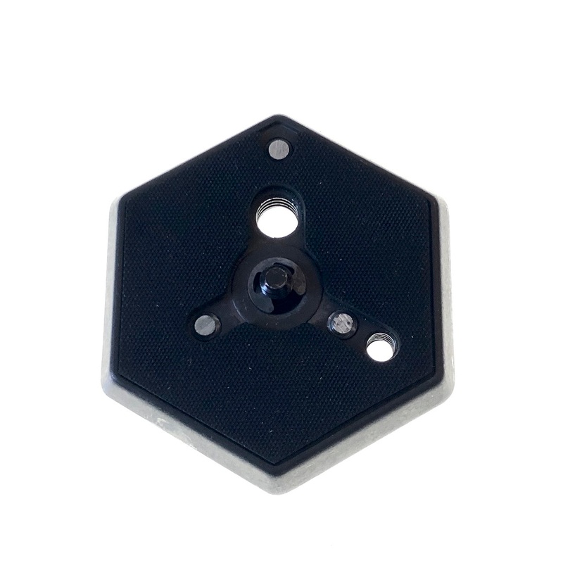 Manfrotto 030-14 hex quick release plate Flat bottom