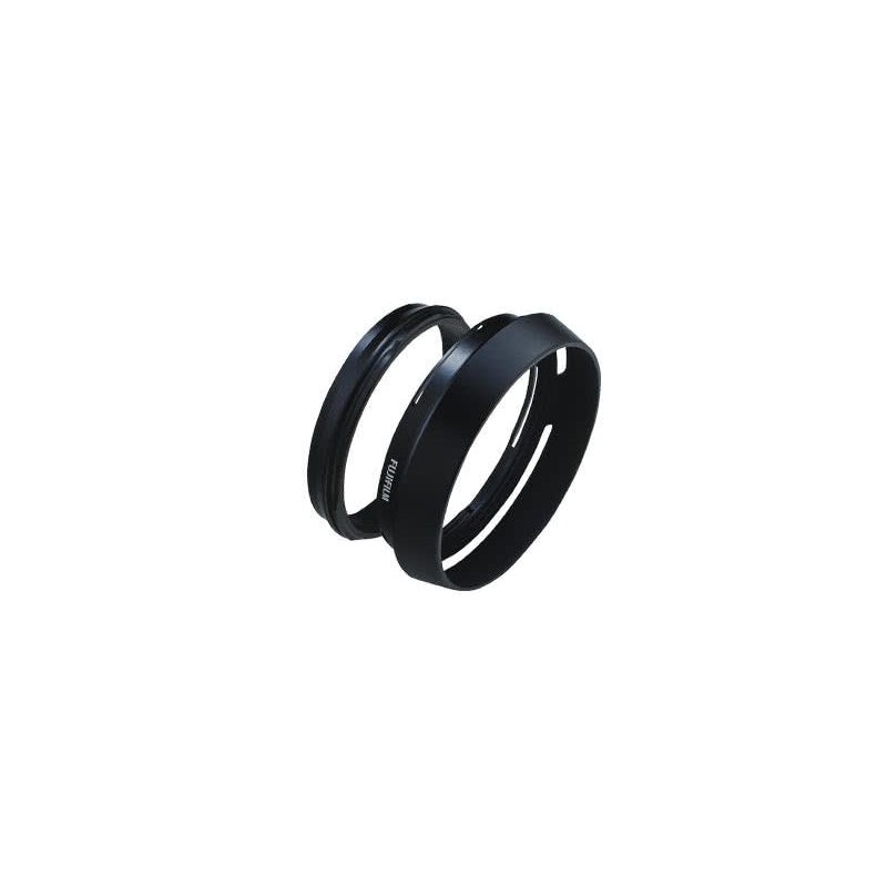 Fujifilm LH-X100S pare-soleil noir et bague adaptatrice