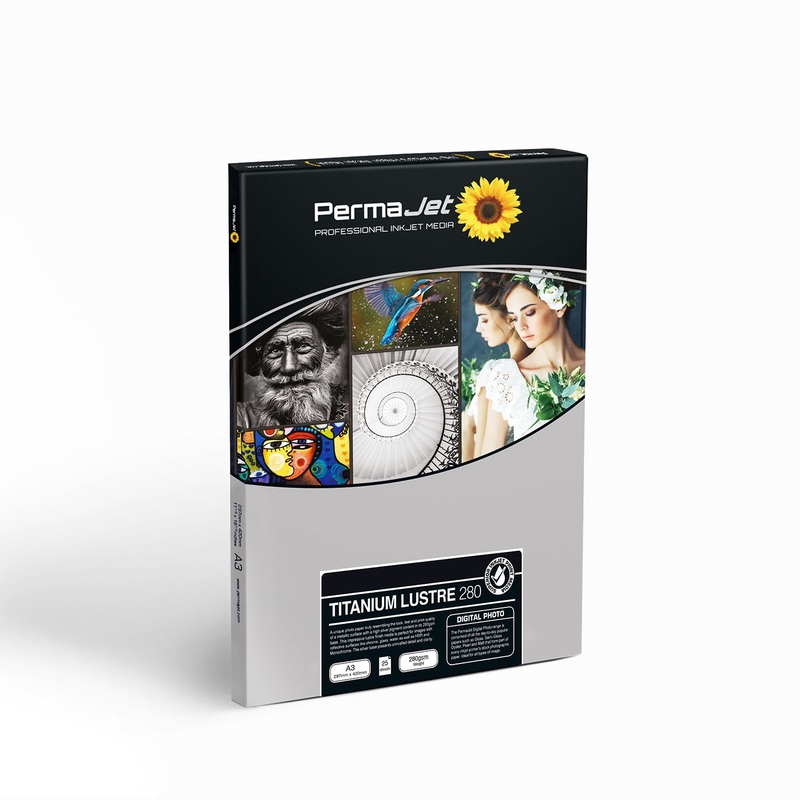 PermaJet Titanium Lustre Metallic 280 – A3 Photo Paper 25 sheets