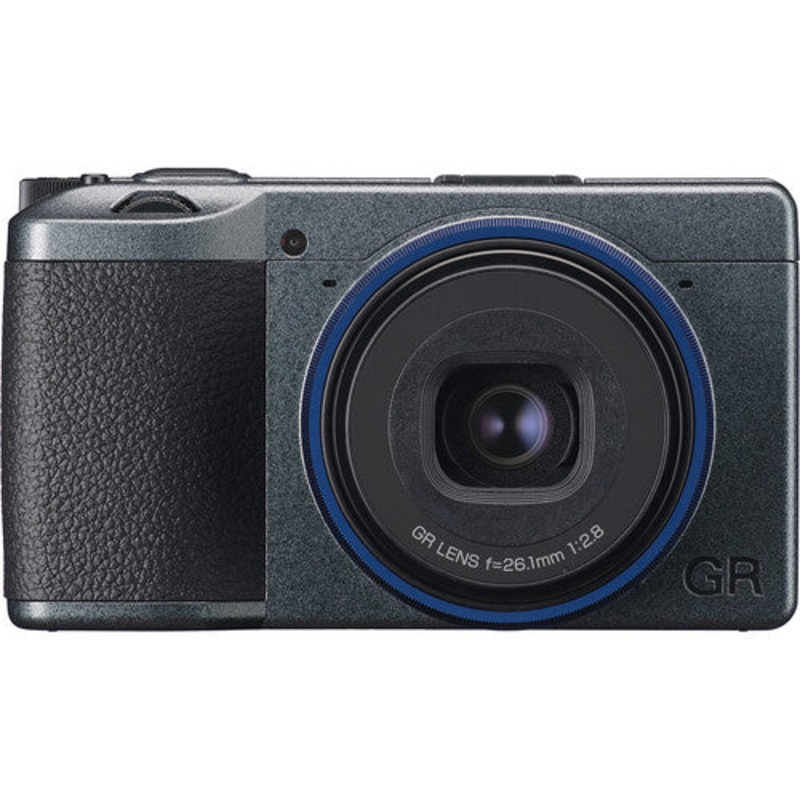 Ricoh GR IIIx Digital Camera (Urban Edition) Blue