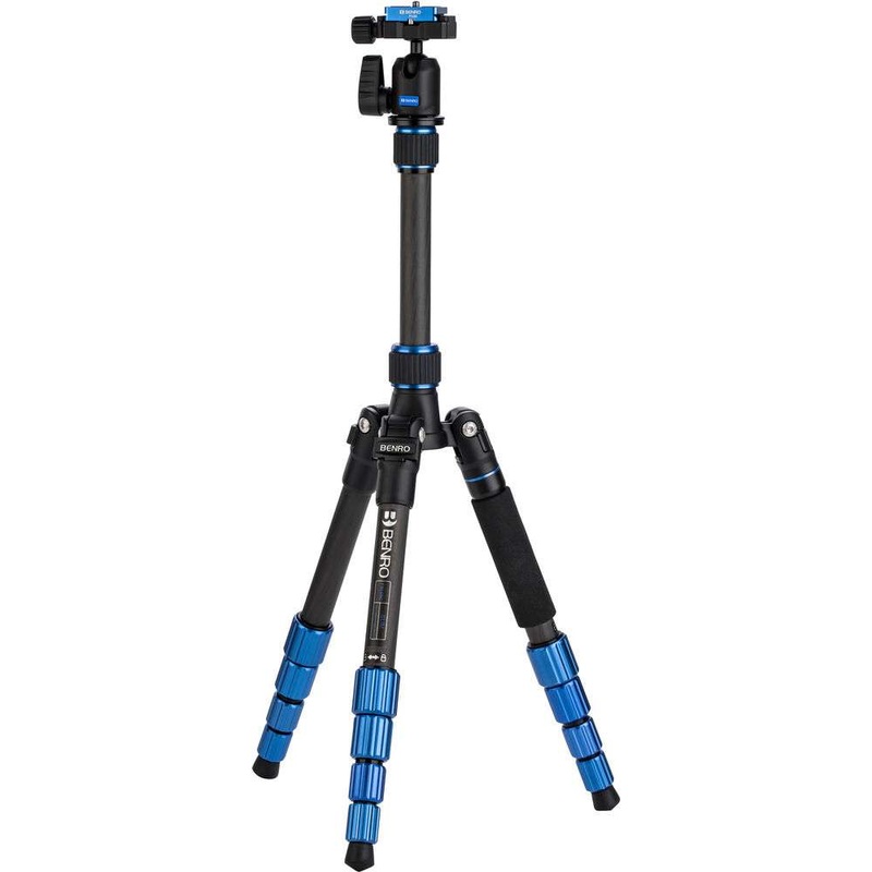 Benro FSL09CN00 Slim Travel Tripod Kit with N00 Ball Head – Carbon Fibre