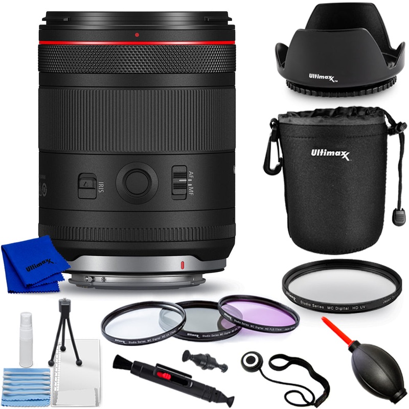 Canon RF 35mm f/1.4 L VCM Lens (Canon RF) 6710C002 – 10PC Accessory Bundle