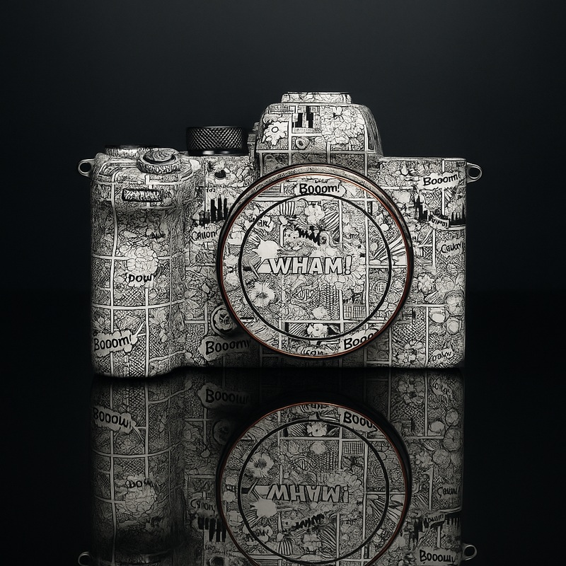 Comic Boom! Camera Skin – Fits Most Models
