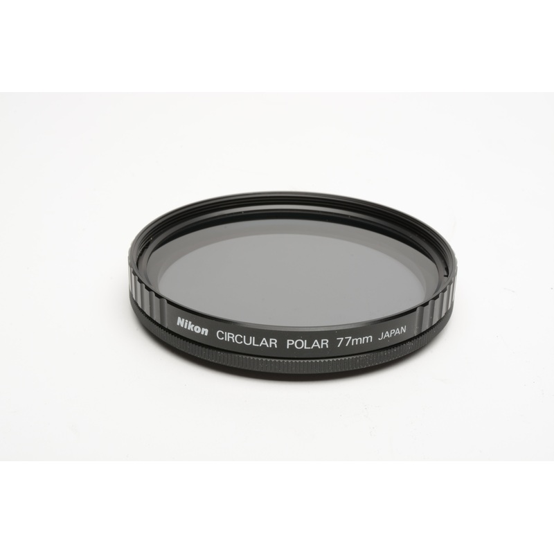 Nikon Circular Polarizing Filter (77mm), Very clean, High quality