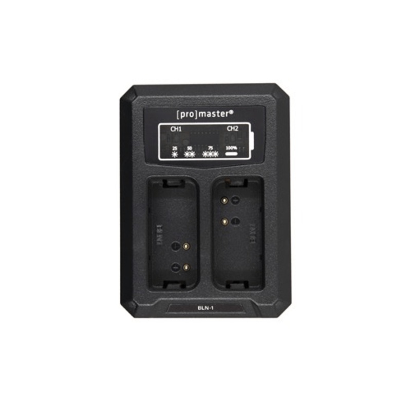 Promaster Dually Charger – USB for Olympus BLN-1