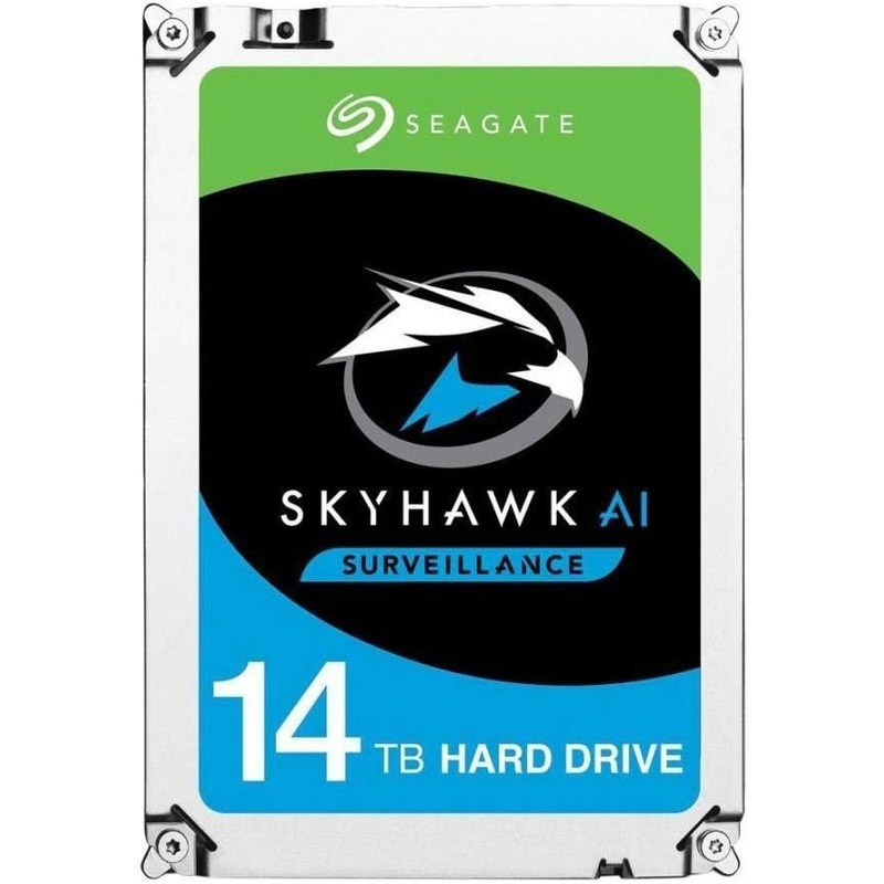 Seagate 14TB SkyHawk AI 7200 rpm SATA III 3.5″ Internal Surveillance HDD