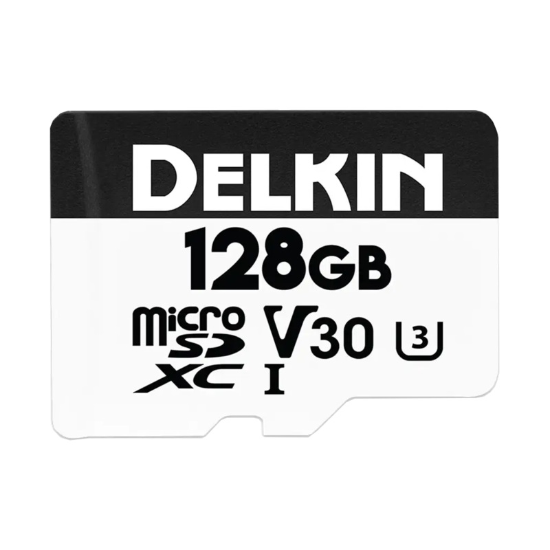 Delkin Devices 128GB Hyperspeed UHS-I SDXC Memory Card with SD Adapter