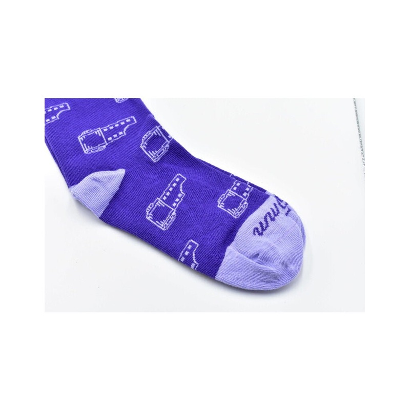 Photogenic Supply Co. 35mm Socks – Purple Fringe