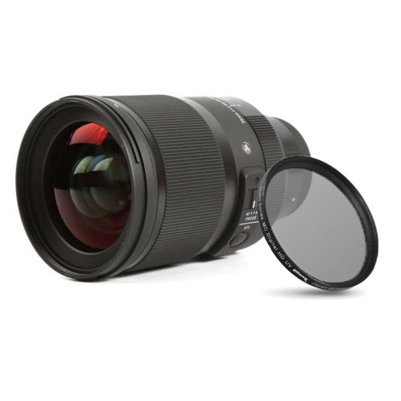 Sigma 35mm f/1.2 DG DN Art Lens for Sony E – 341965 + UV Ultraviolet Filter