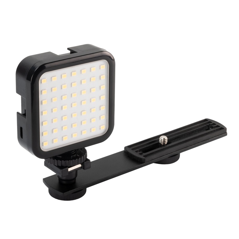 Ultimaxx Mini 49 LED Video Light – USB / Built-In Rechargeable Li-ion Battery