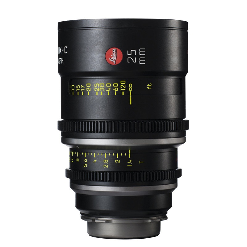 Leica Summilux-C 25mm T1.4 – PL Mount (Markings in Feet)