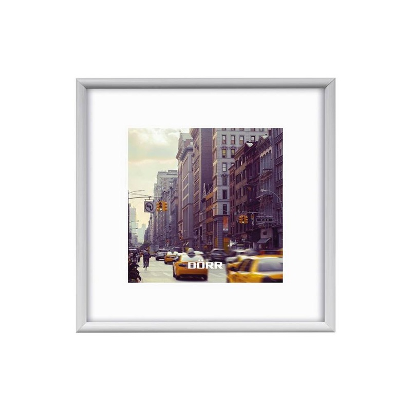 New York Square White Photo Frame – 5×5 inch