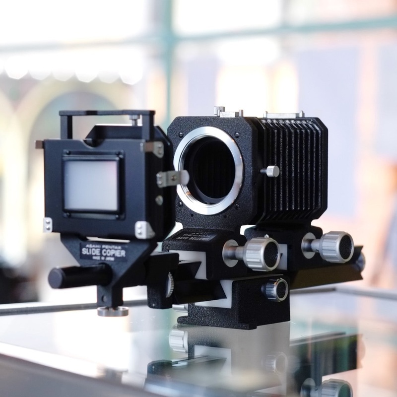Asahi Pentax Auto Bellows with Slide Copier