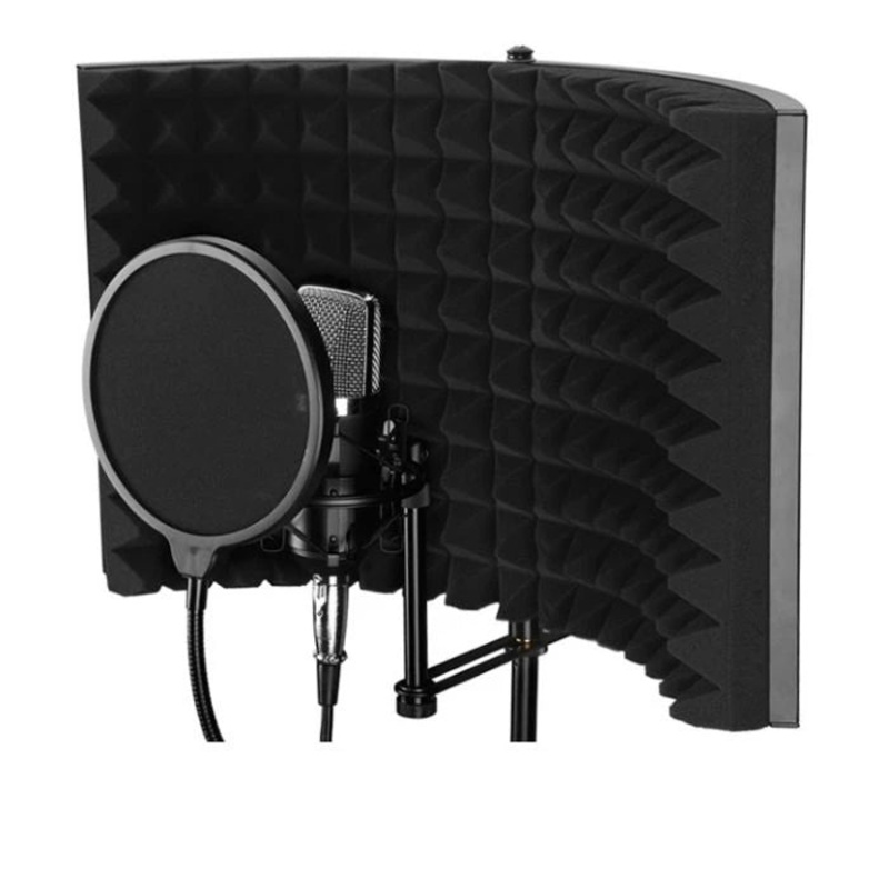 Maono AU-S02 2-Panel Microphone Sound Isolation Shield