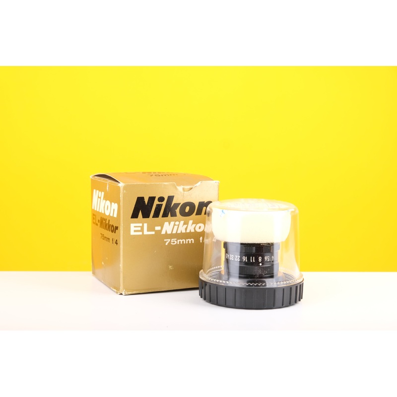 Nikon EL-Nikkor 75mm f/4 Enlarging Lens