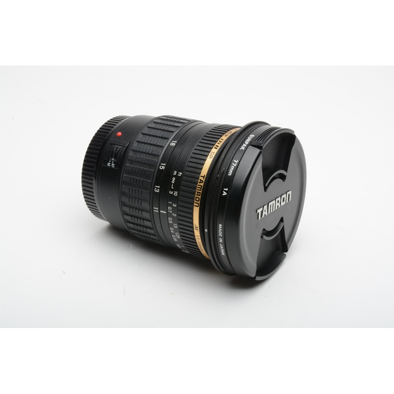 Tamron AF 11-18mm f4.5-5.6 Di-II LD Aspherical IF Lens For Canon, caps, +1A, Nice!