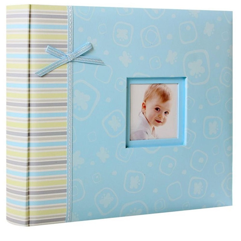 Claire Baby Blue 6×4 Photo Album 48 Photos Overall Size 8.5×10.25″
