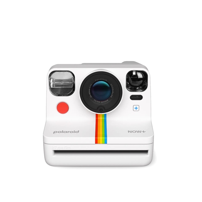 Clearance Polaroid Now+ Generation 2 i-Type Instant Camera + 5 Lens Filters – White