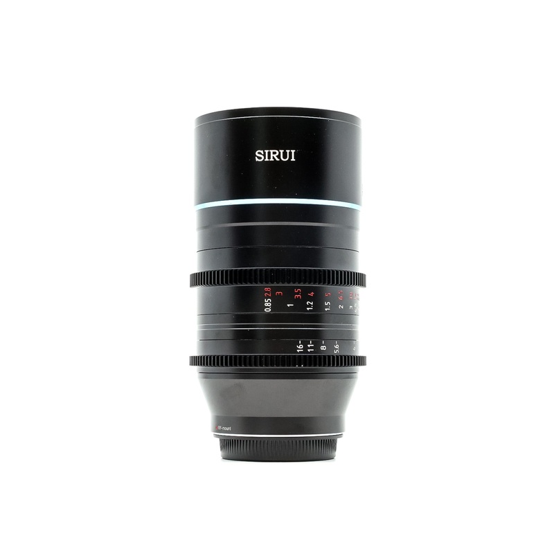 Sirui 75mm T2.9 1.6x Anamorphic – Canon RF Fit