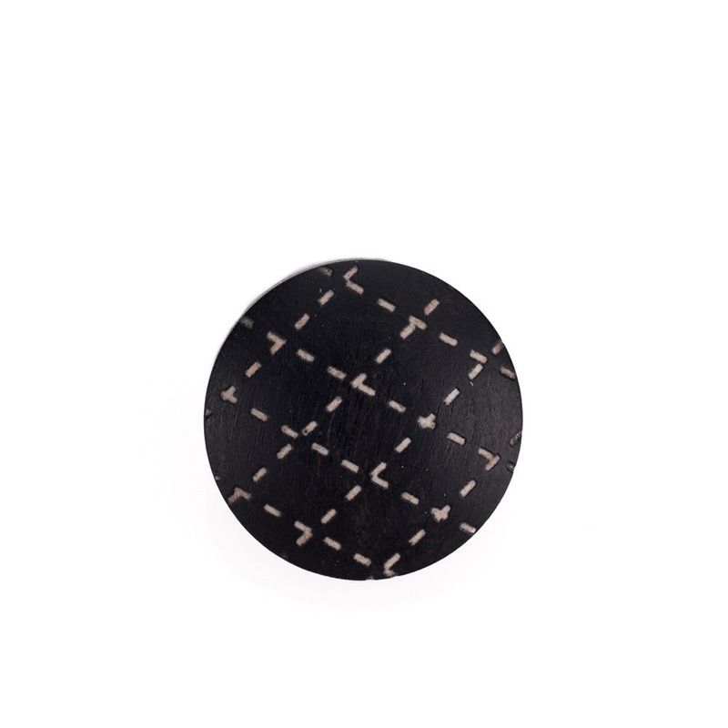 Artisan Obscura ‘Argyle’ Wood Soft Release – 14mm, Convex, Ebony