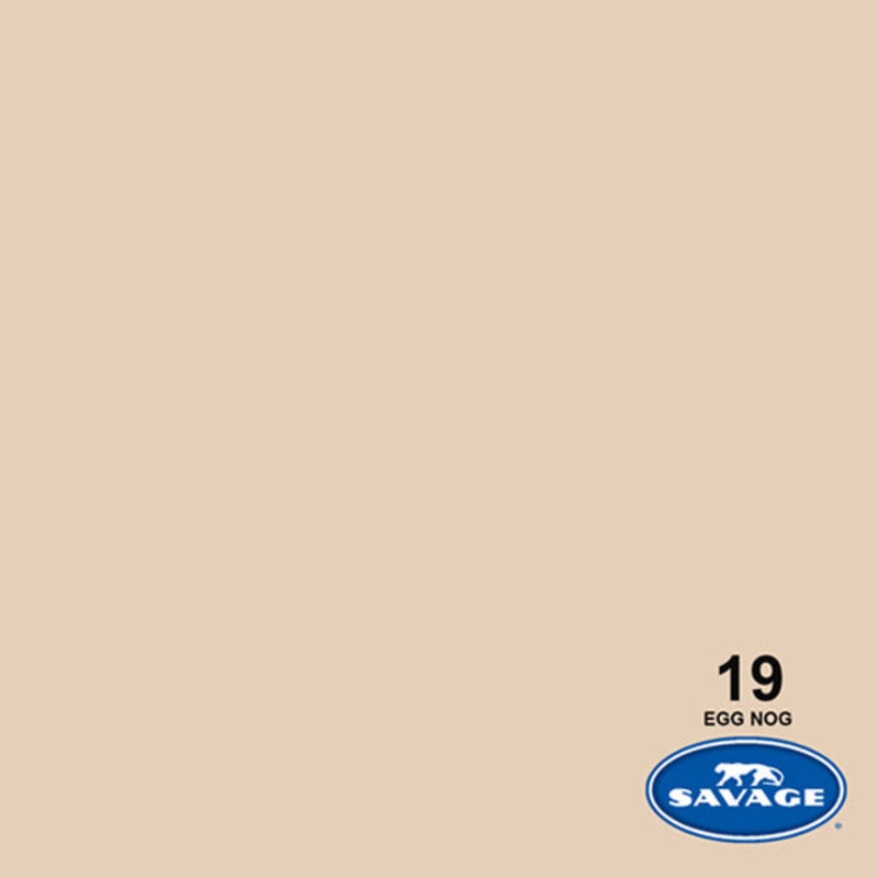 Ciclorama de Papel Egg Nog #19 Savage 2.7x11m