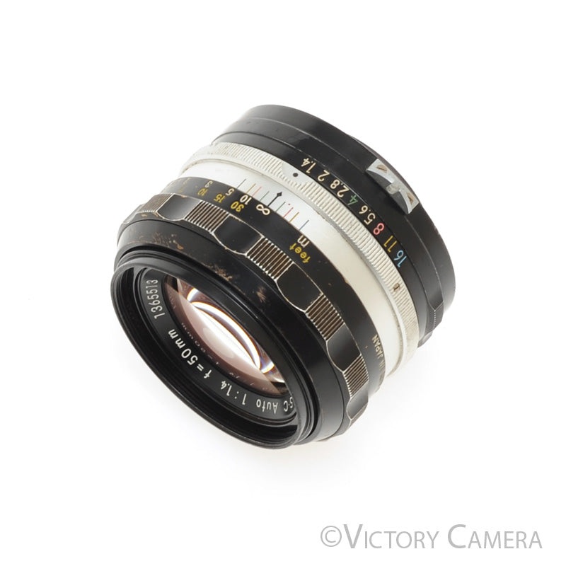 Nikon Nikkor-S.C 50mm f1.4 Non-Ai Manual Focus Lens  [EXC]