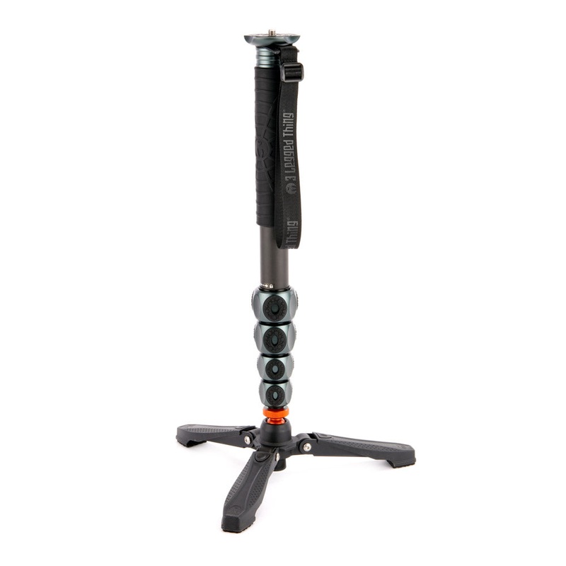3 Legged Thing Legends Alana Carbon Fibre Monopod Kit – Grey