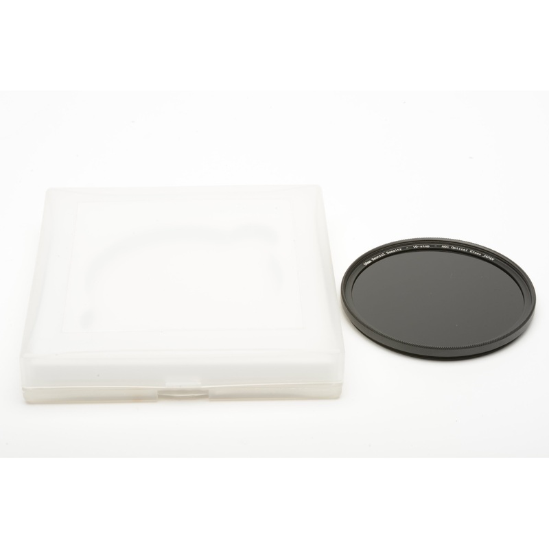 AGC 58mm Neutral Density filter 10-stops in jewel case, very clean
