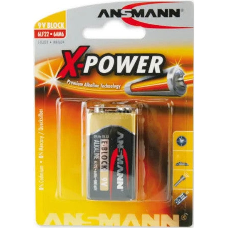 Ansmann Battery 9v